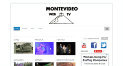 Desktop Screenshot of montevideowebtv.com